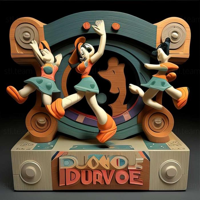 3D model Dance Dance Revolution Disney Grooves 2009 game (STL)